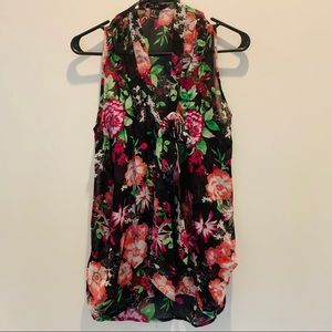 Forever 21 Floral Tank Top